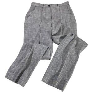 Grace Glam Pants Womens M Dress Slacks Straight Stitched Crease Office Career